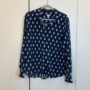 Owl Buttonup